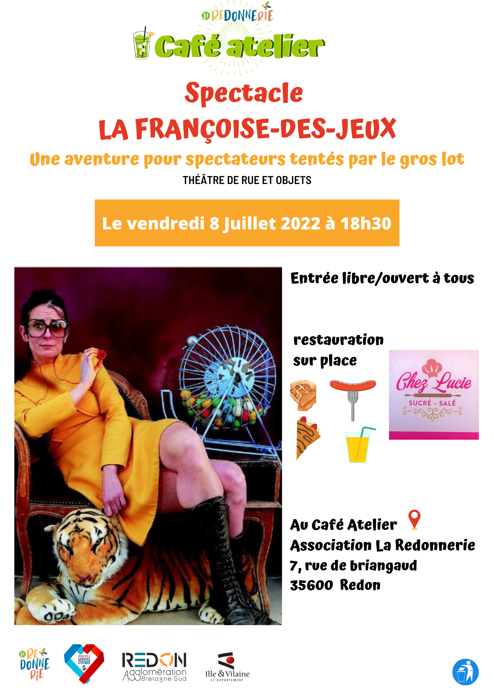 Spectacle "La Françoise des jeux"