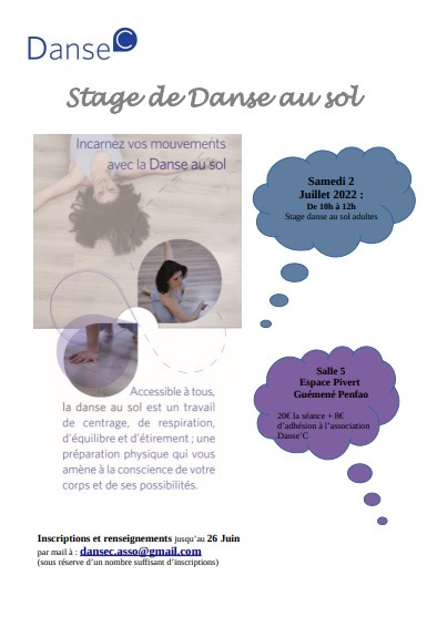 Stage de danse au sol