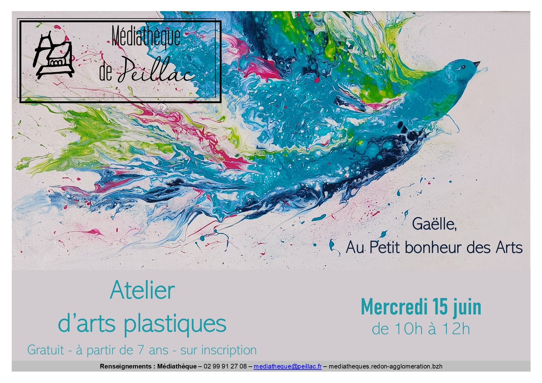Atelier de peinture Gaëlle, Au petit Bonheur des Arts