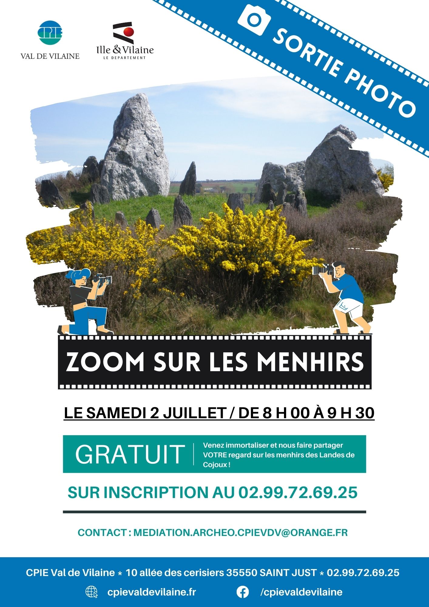 Zoom sur les menhirs