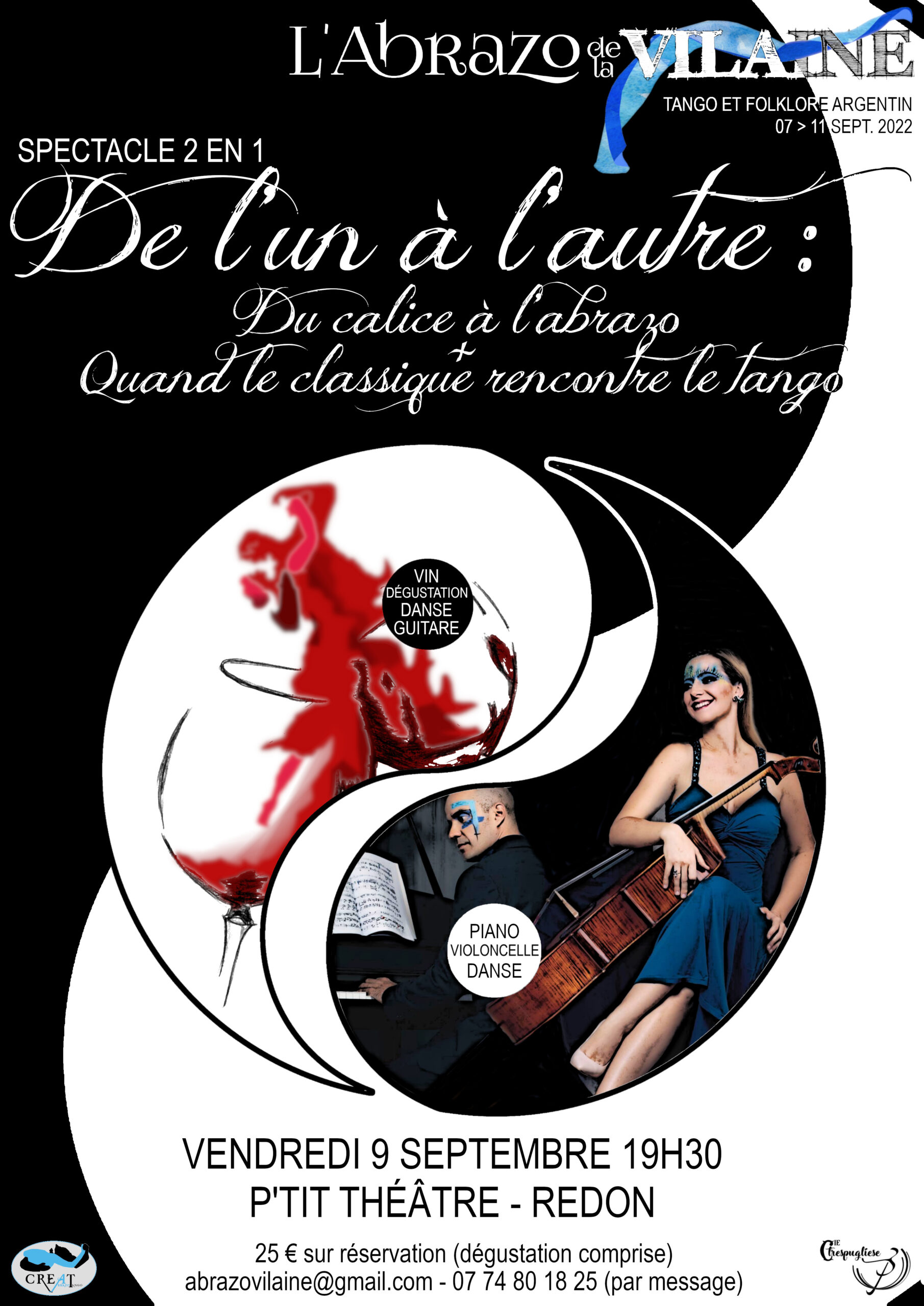 Spectacle 2 en 1 "De l'un à l'autre"
