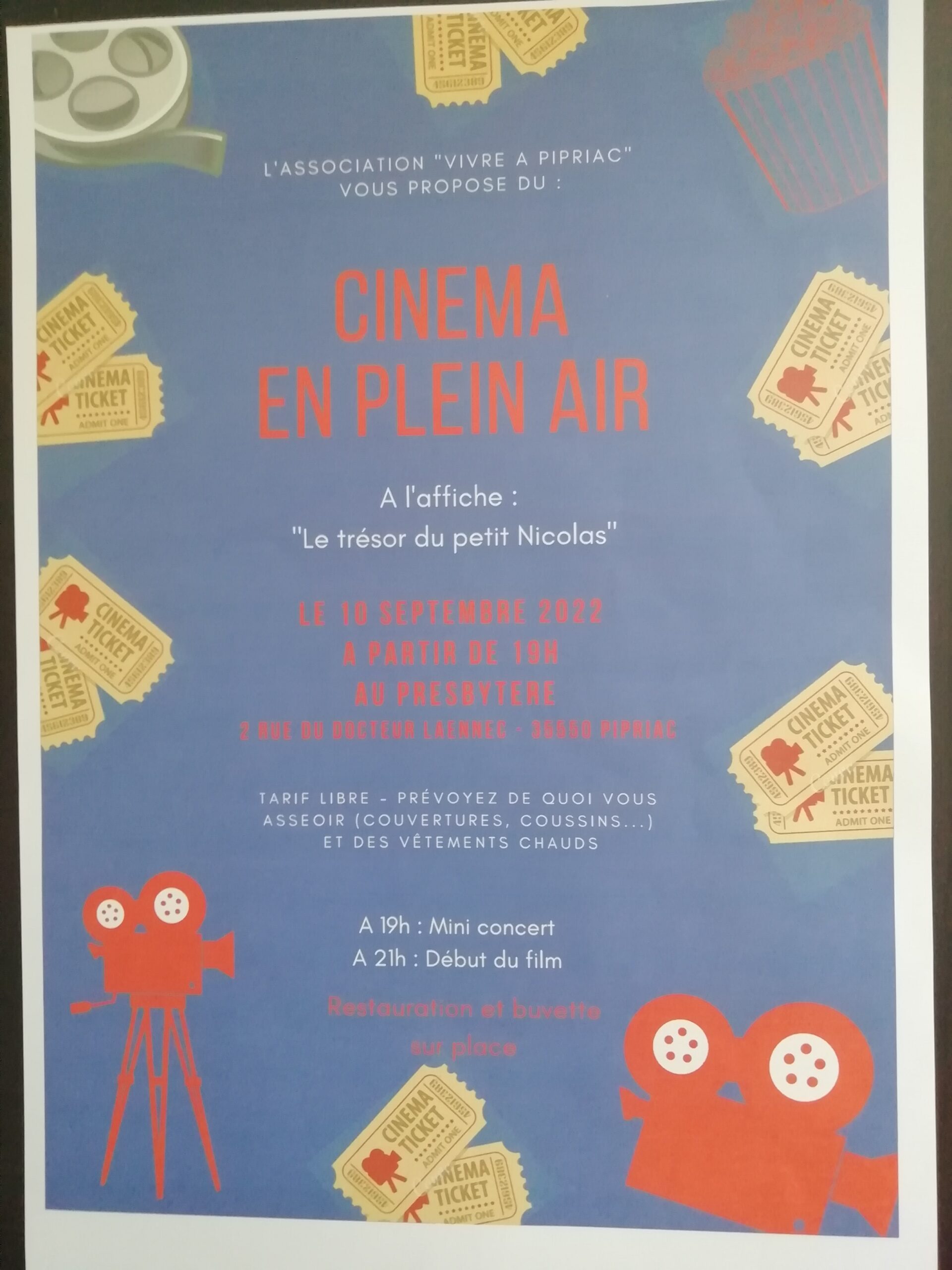 Ciné plein air