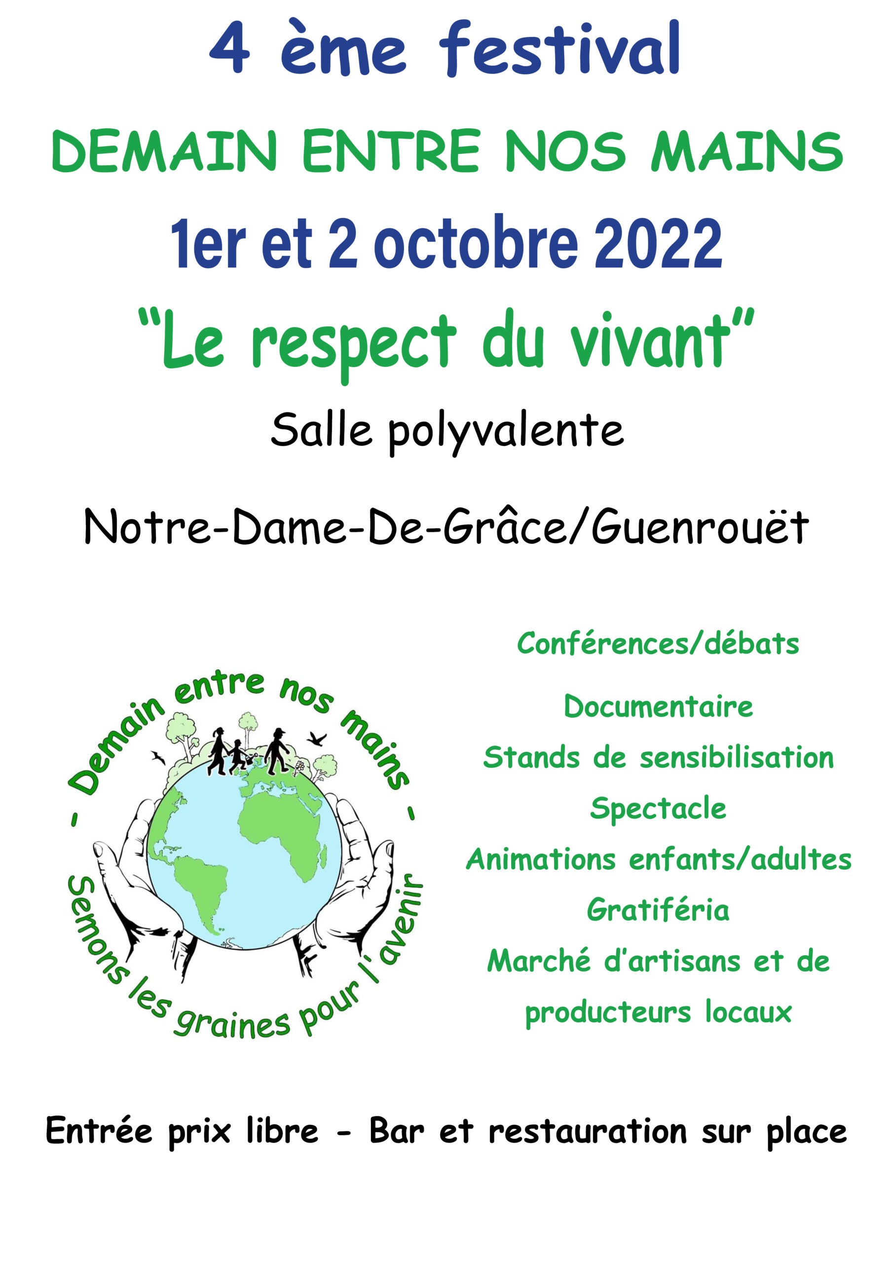 Festival "Demain entre nos mains"