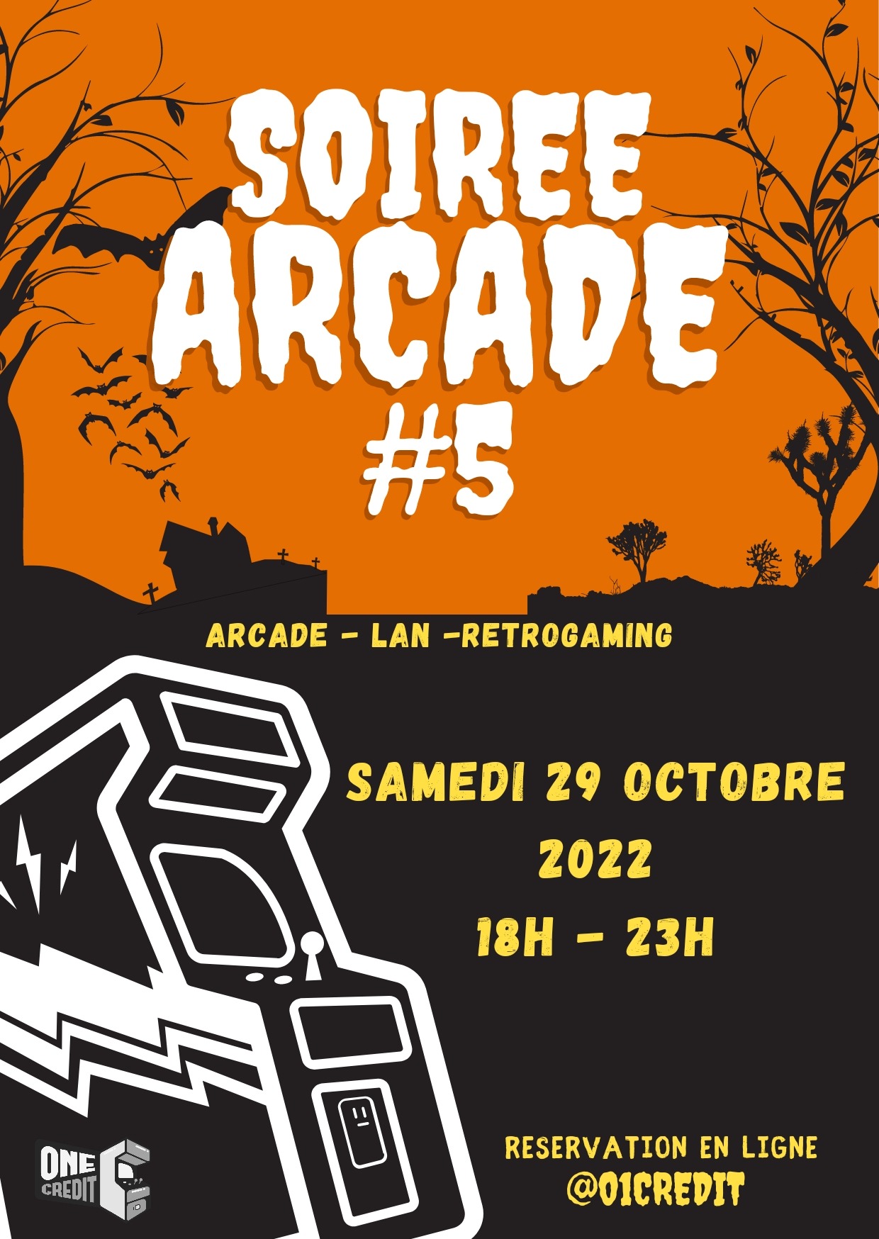 Soirée Arcade #5 spéciale halloween