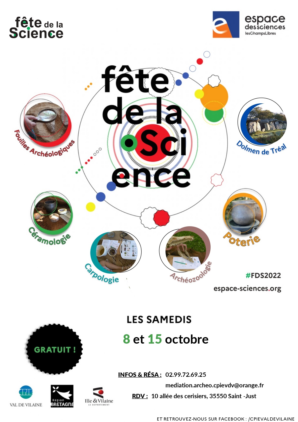 Archéologie des graines, la Carpologie - fête de la science