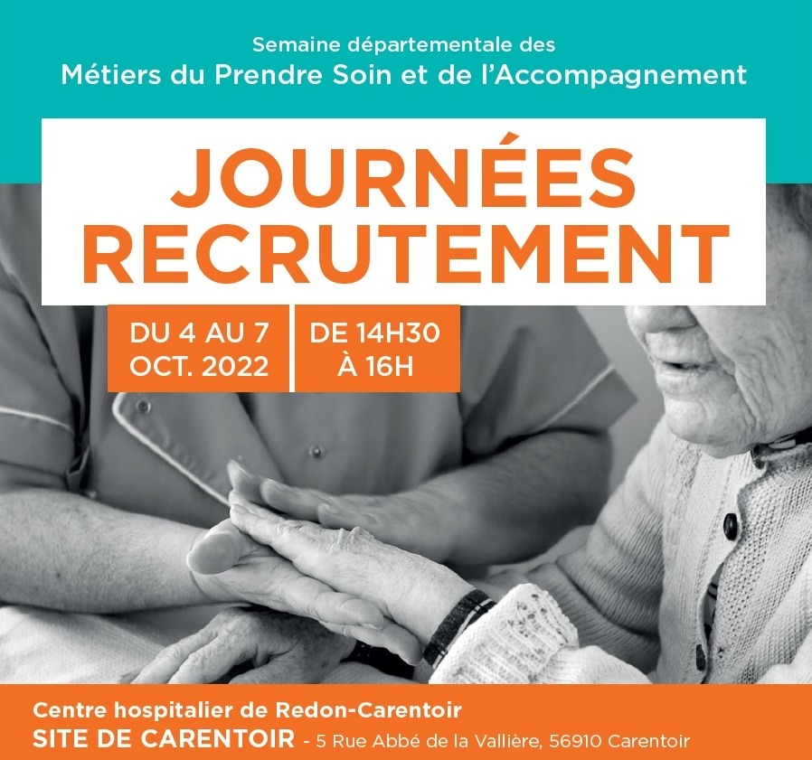 Journées recrutement à l'hôpital de Carentoir