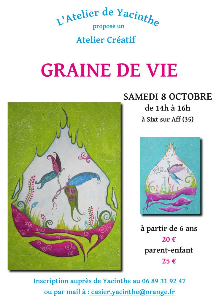 Stage Créatif " Graine de Vie "