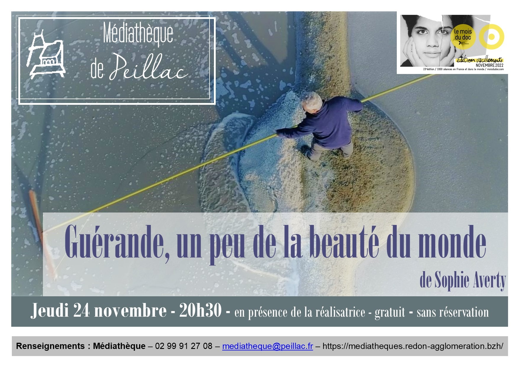 Mois du film documentaire : "Guérande, un peu de la beauté du monde"