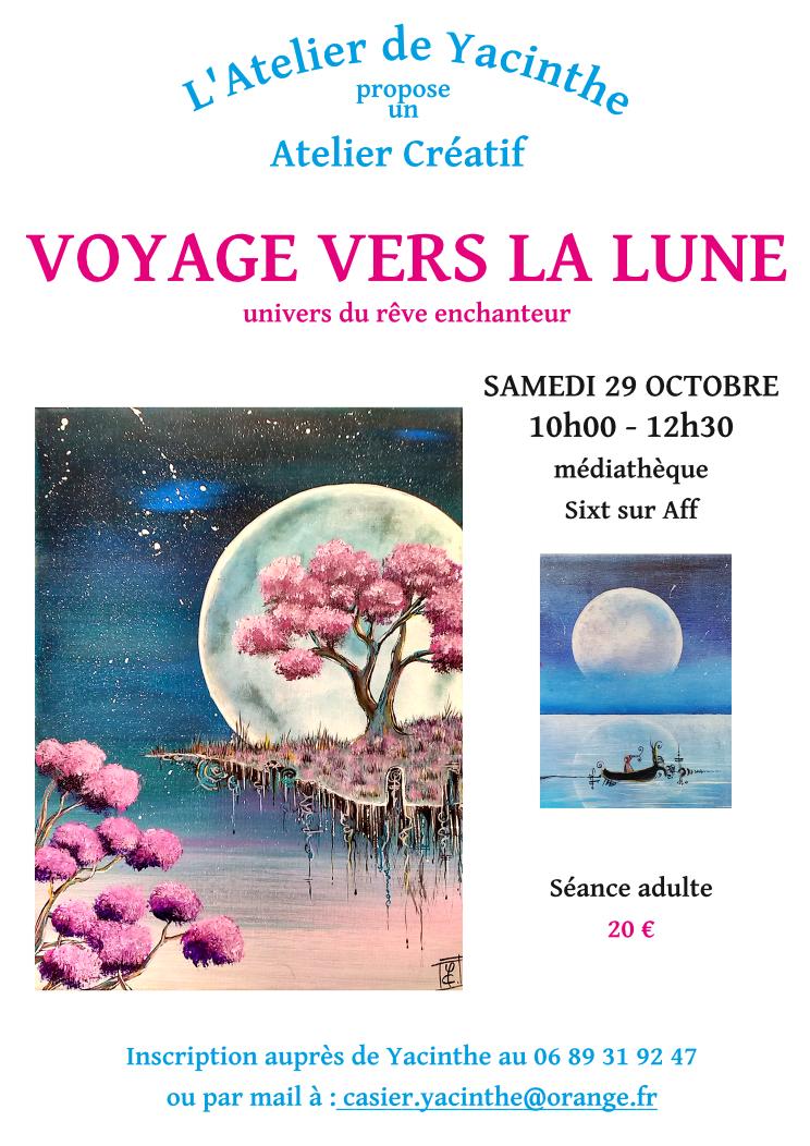 Stage Adulte  " Voyage vers la Lune"