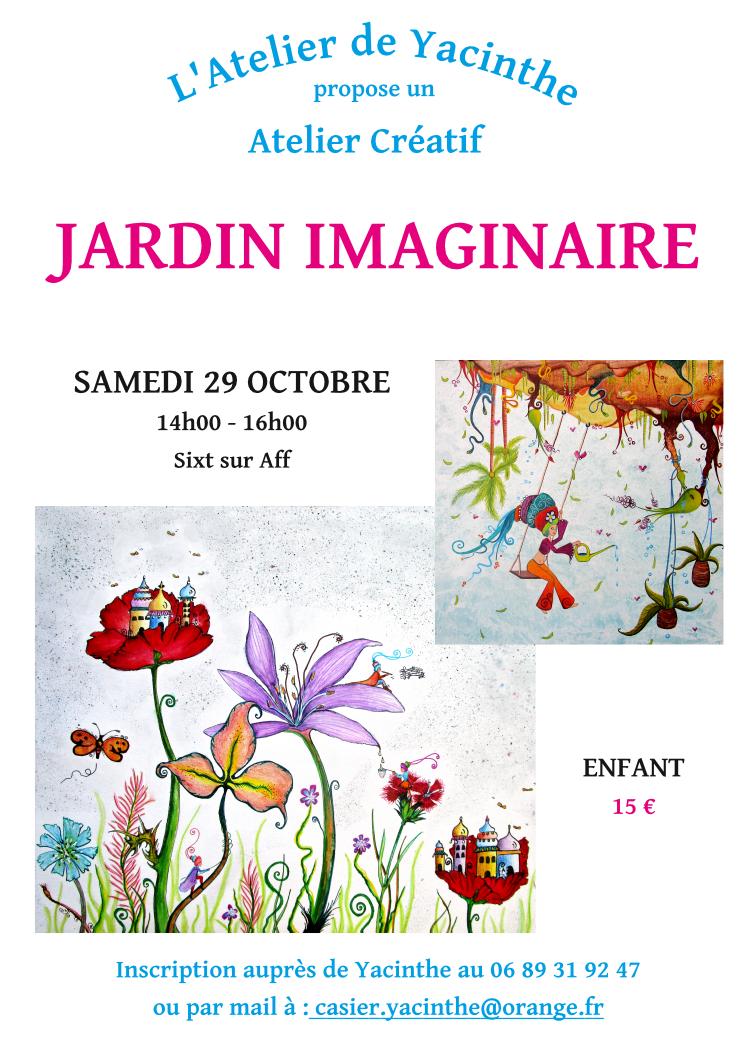 Stage " Jardins imaginaires "