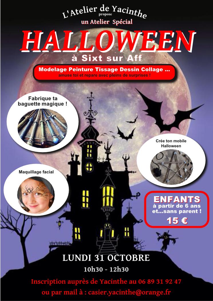 Stage enfant - ados  " Halloween "