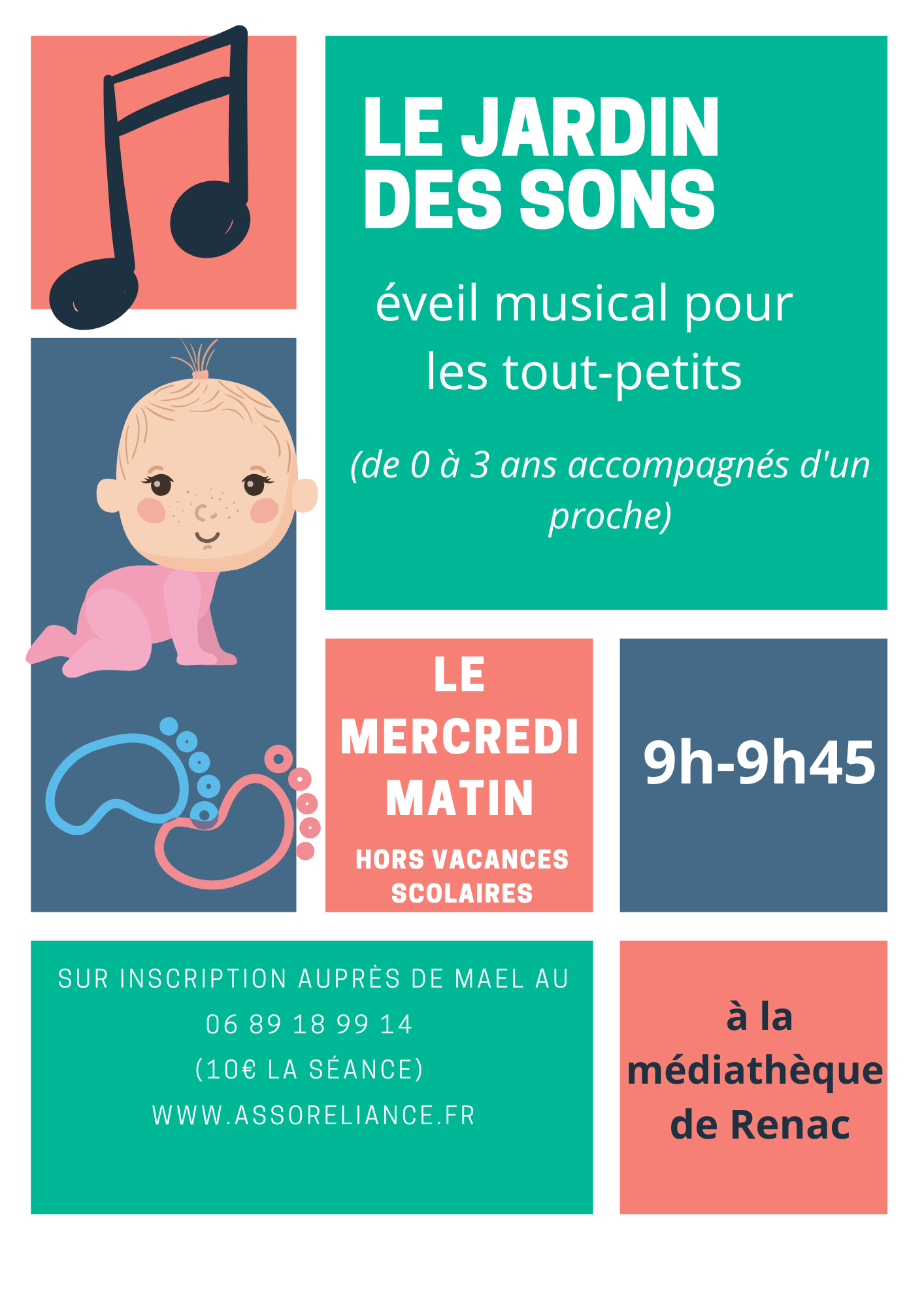 Le Jardin Des Sons - Éveil Musical De 0 À 3 Ans