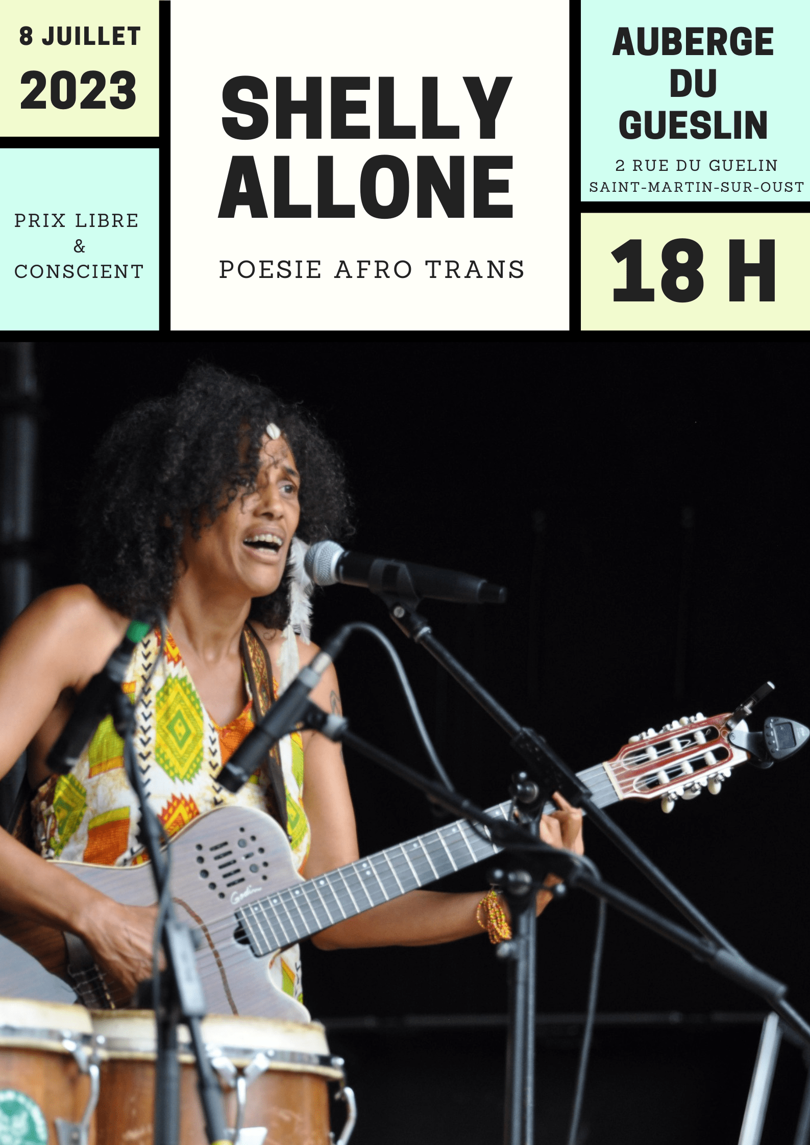 Soirée concert avec Shelly Allone