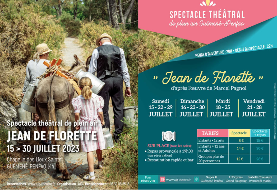 Spectacle théâtre de plein air