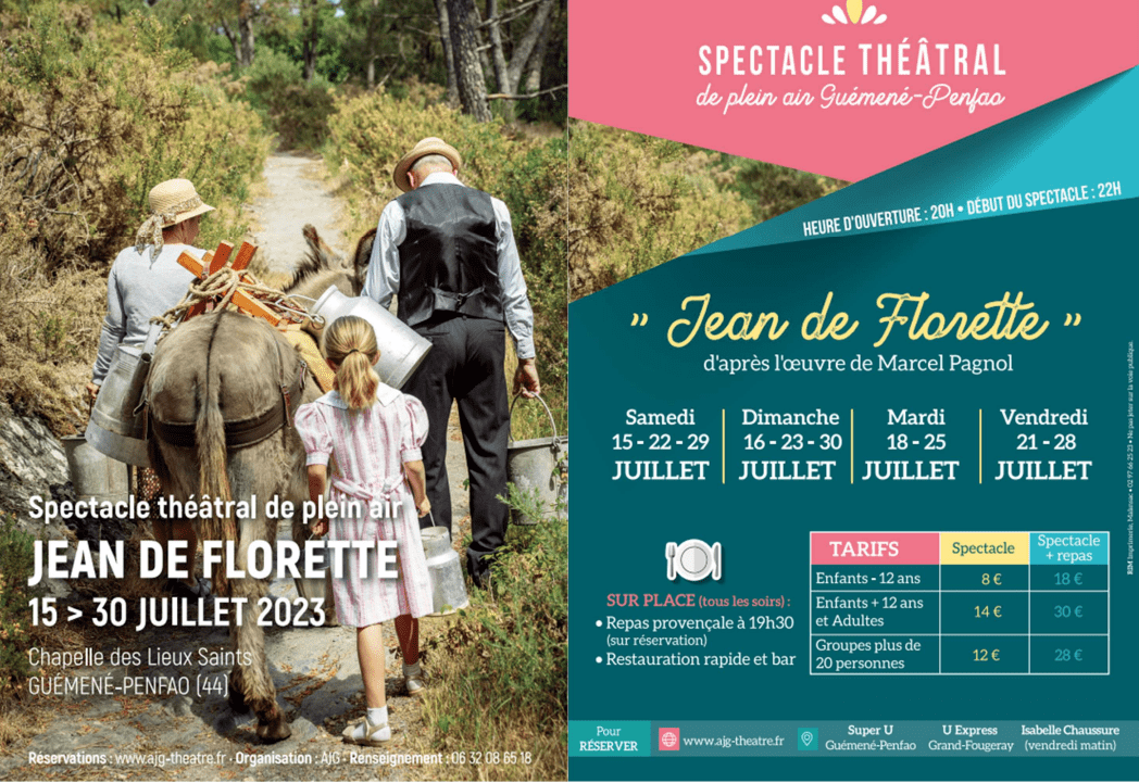 Spectacle théâtre de plein air
