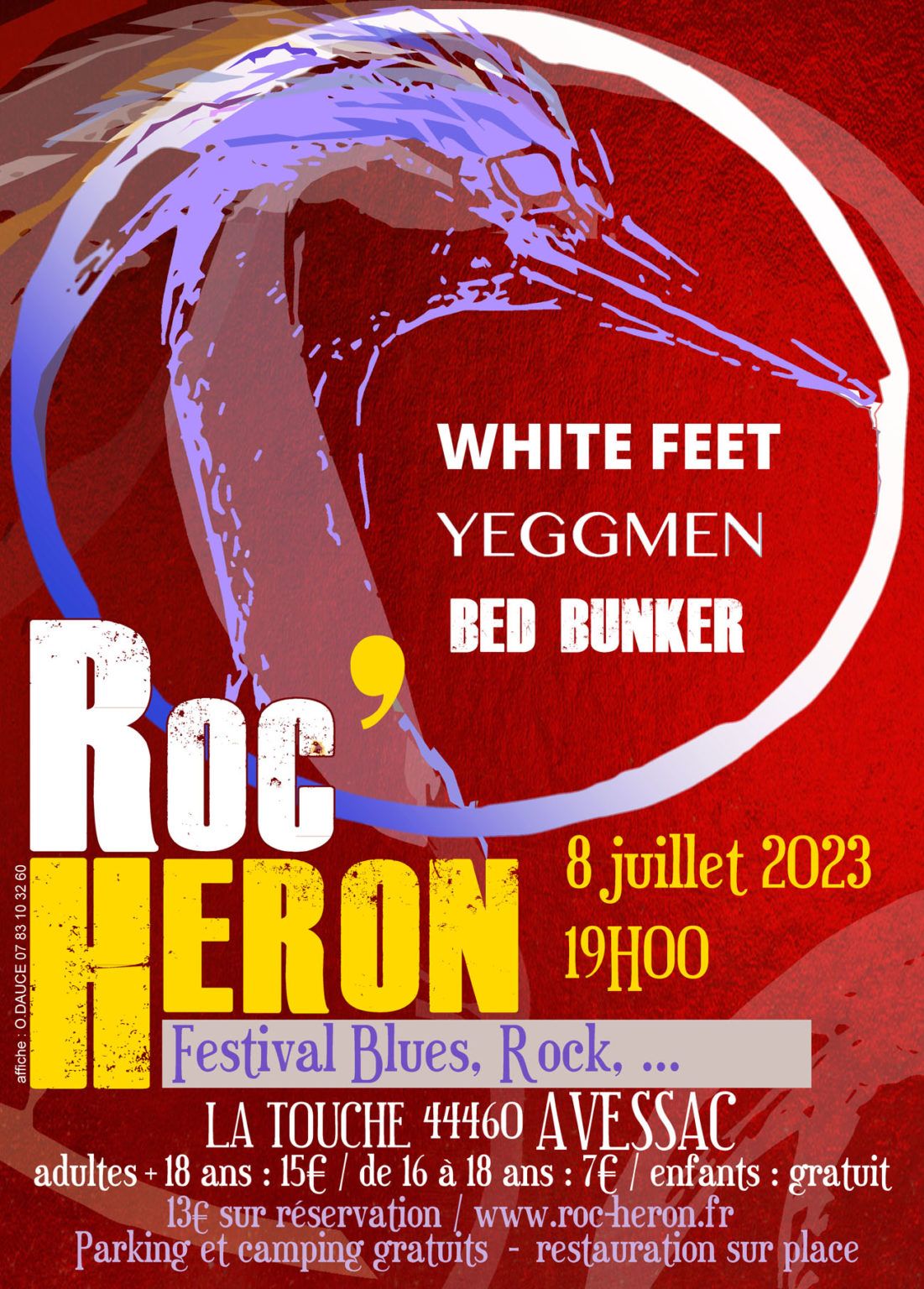 4ème Festival rock&blues "Roc'Heron"