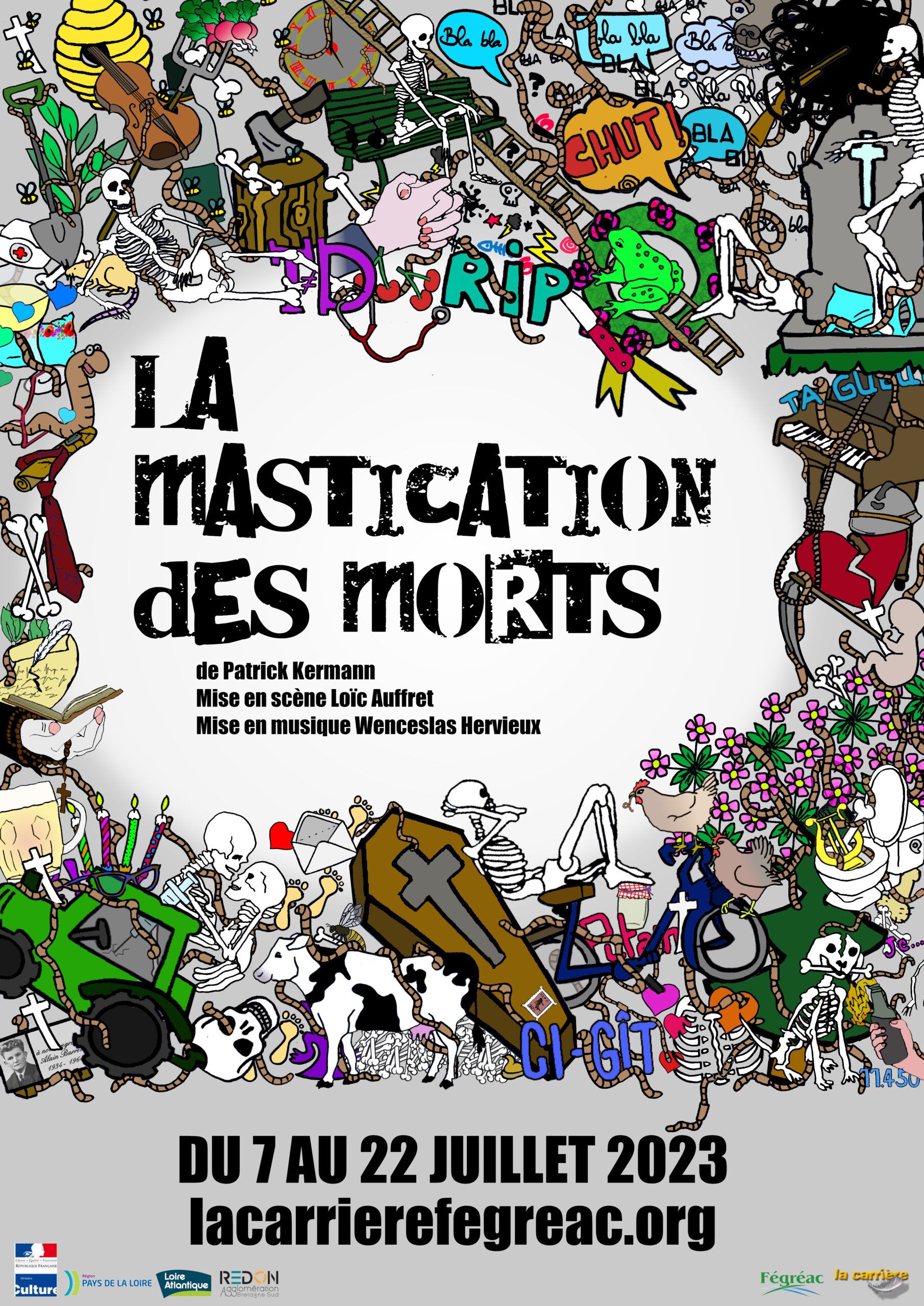 "La Mastication des morts" - spectacle juillet 2023