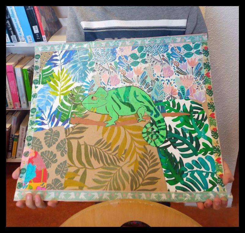 Stage de peinture créative Partage en duo (adulte/enfant)   " Voyage !"