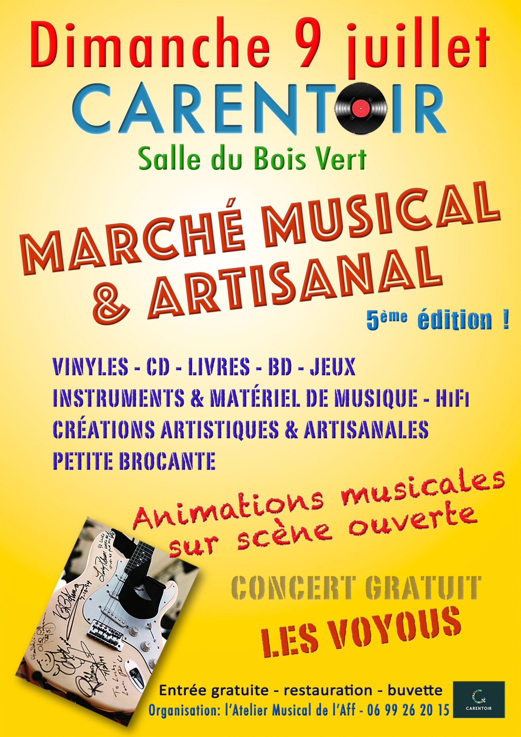 5ème bourse musicale et artisanale