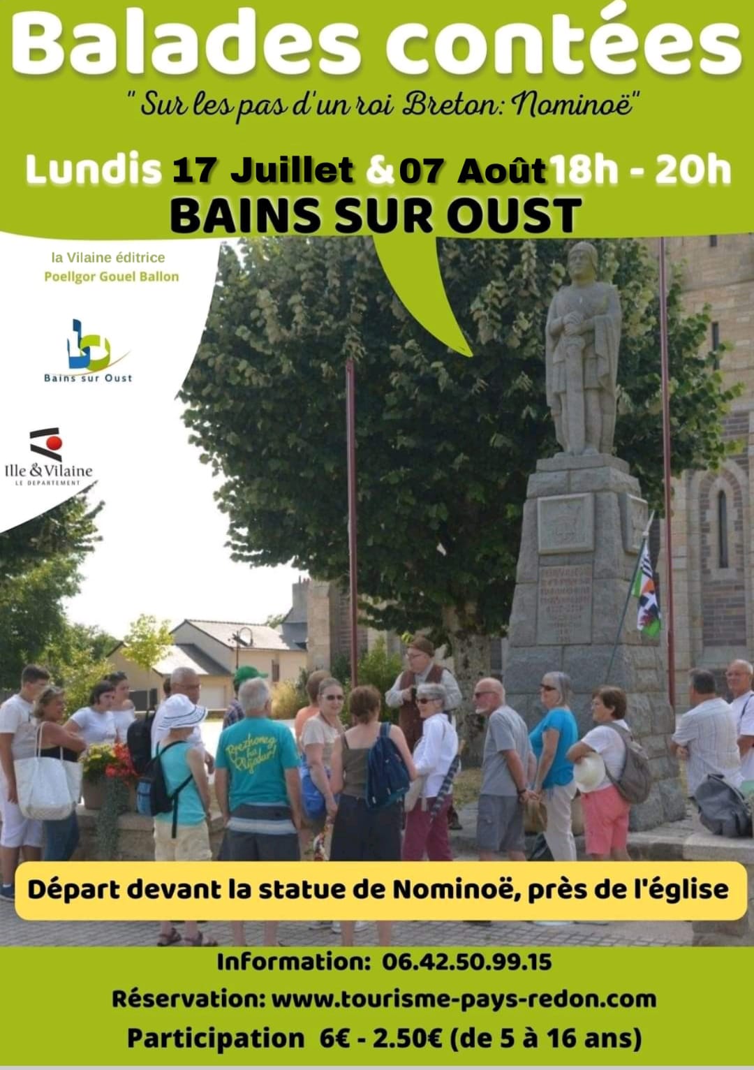 Ballade contée "Sur les pas de Nominoë"