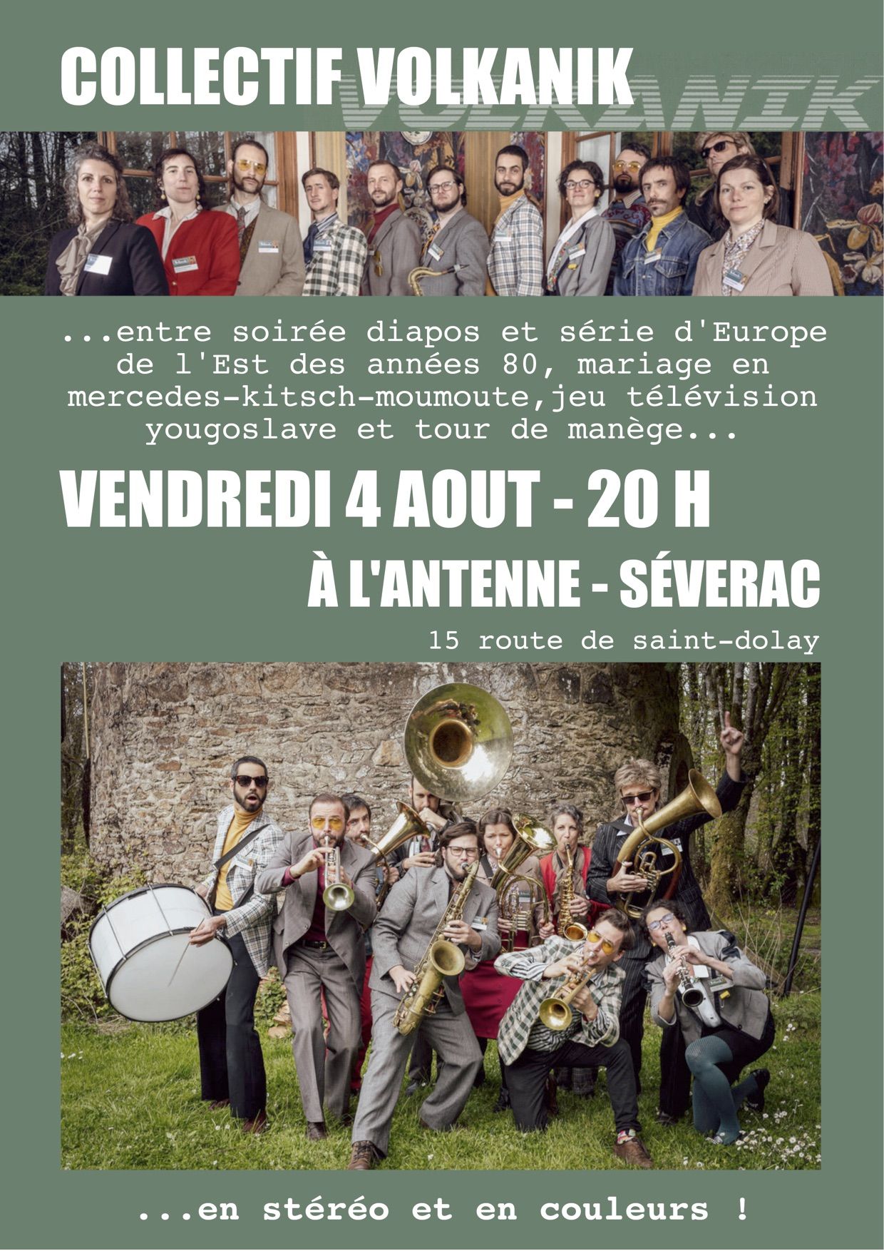 Concert du Collectif Volkanik