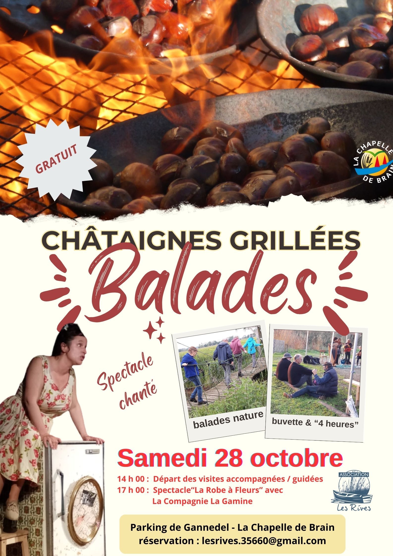 Balades et Châtaignes grillées