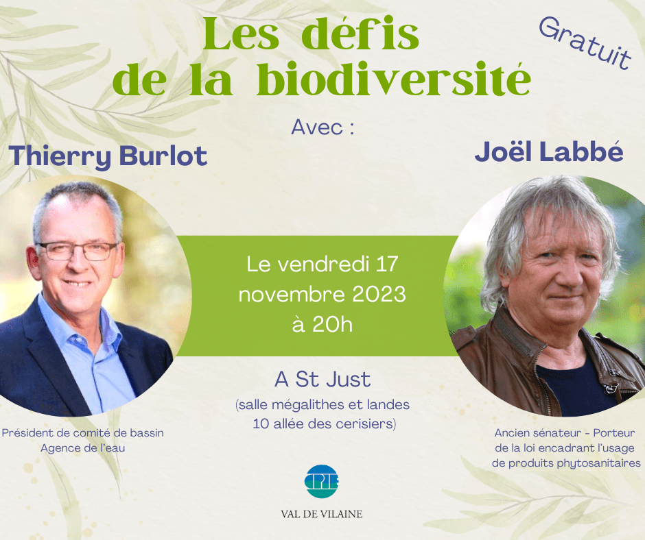 Soirée-débat "Les défis de la biodiversité"