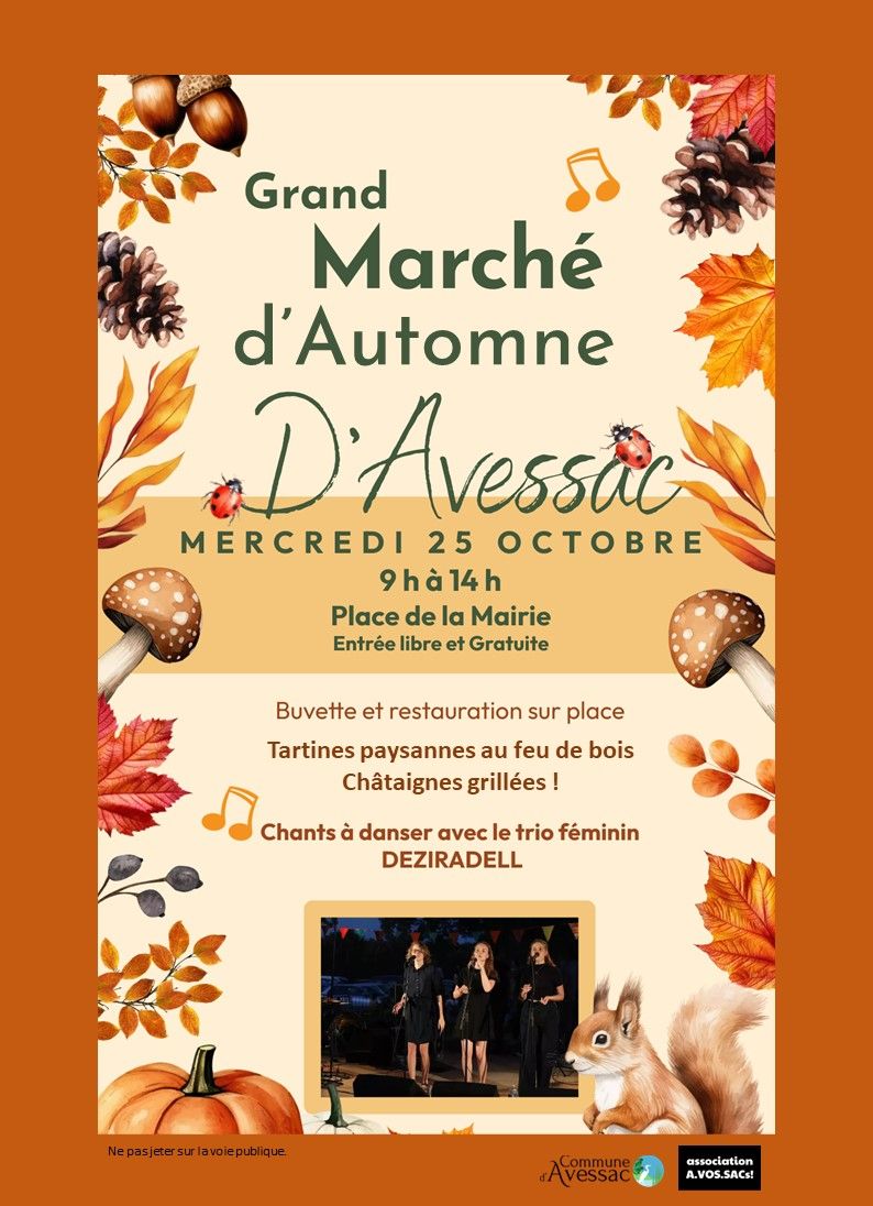 Grand Marché d'Automne à Avessac