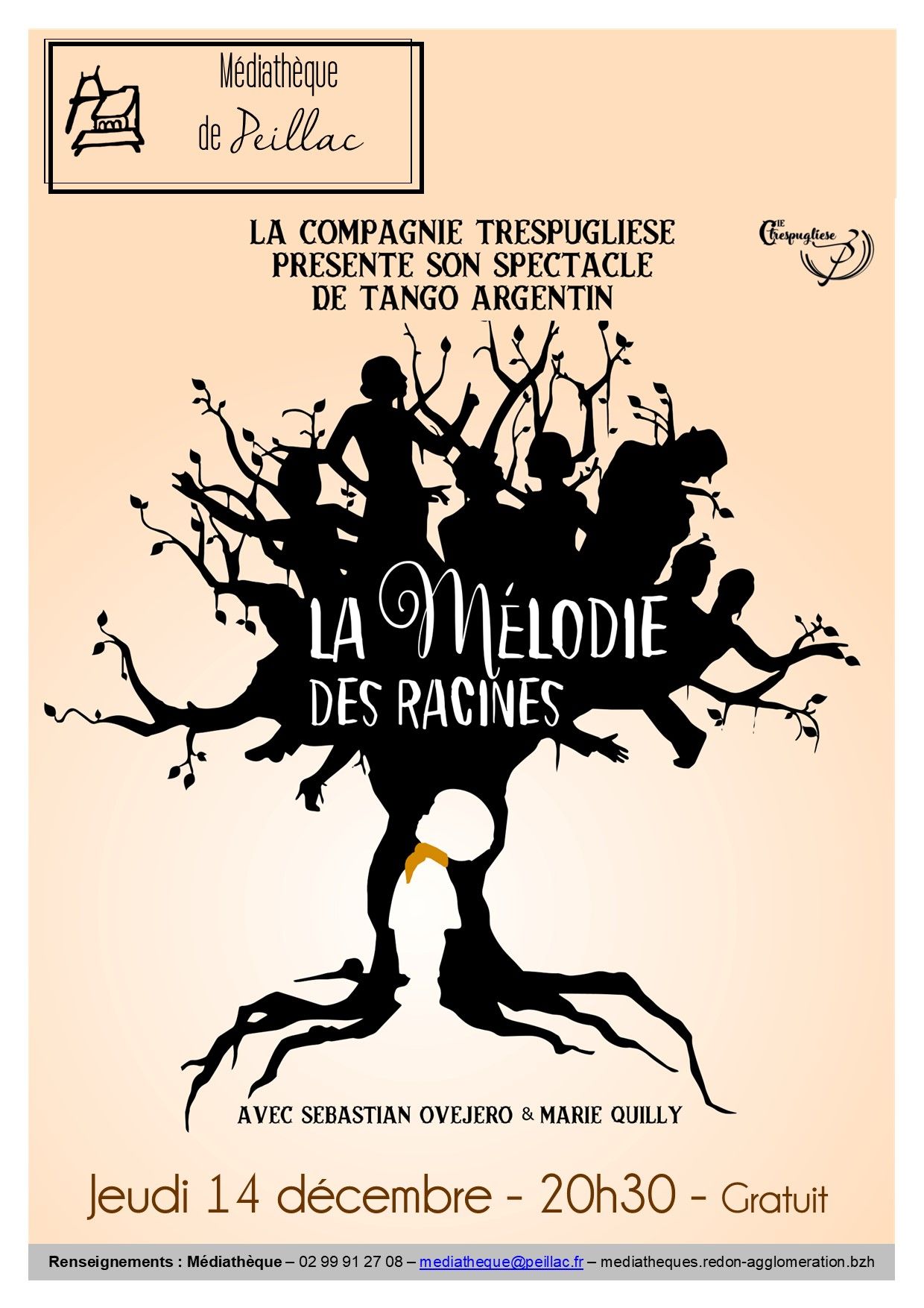 La mélodie des racines - Compagnie Trespugliese