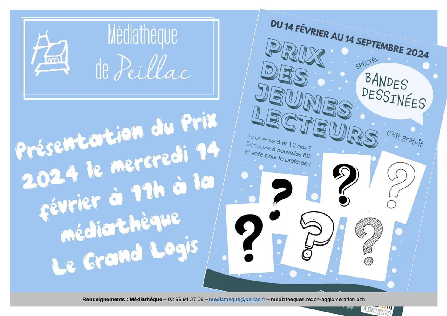 Présentation du Prix des jeunes lecteurs de BD 2024