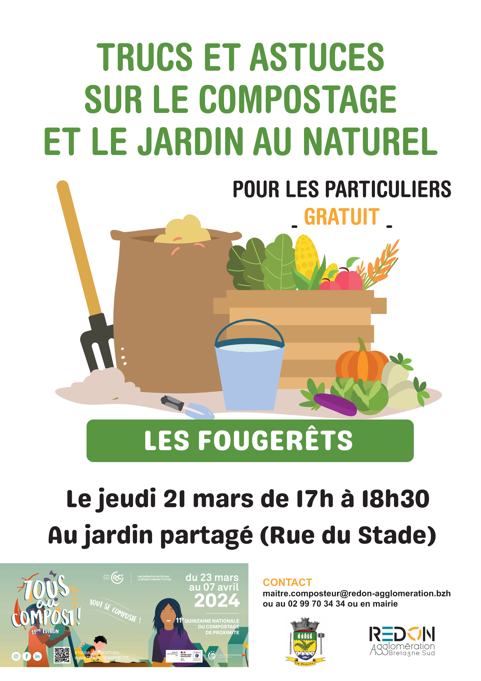 Atelier compostage et jardin au naturel