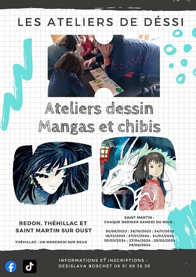 Atelier de dessin par Desislava Boschet