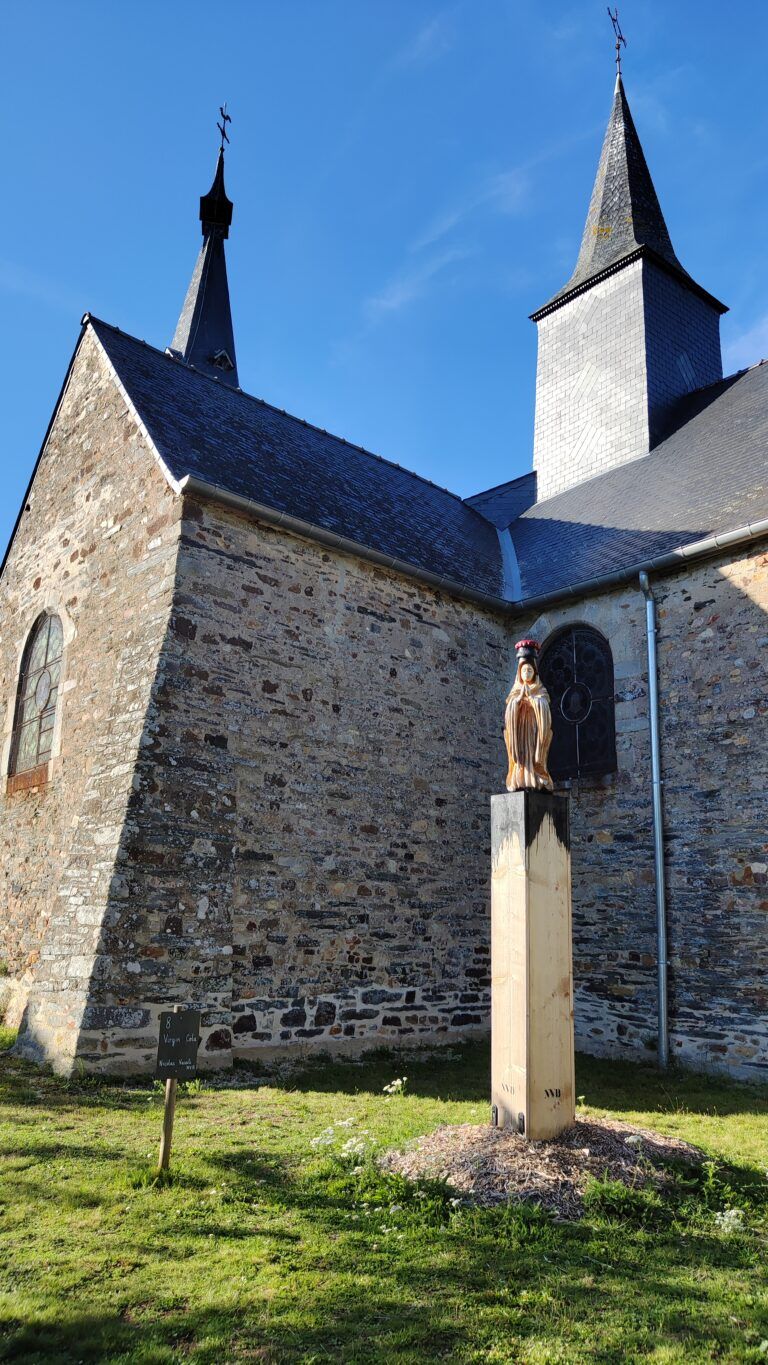 L'église de La Chapelle-de-Brain