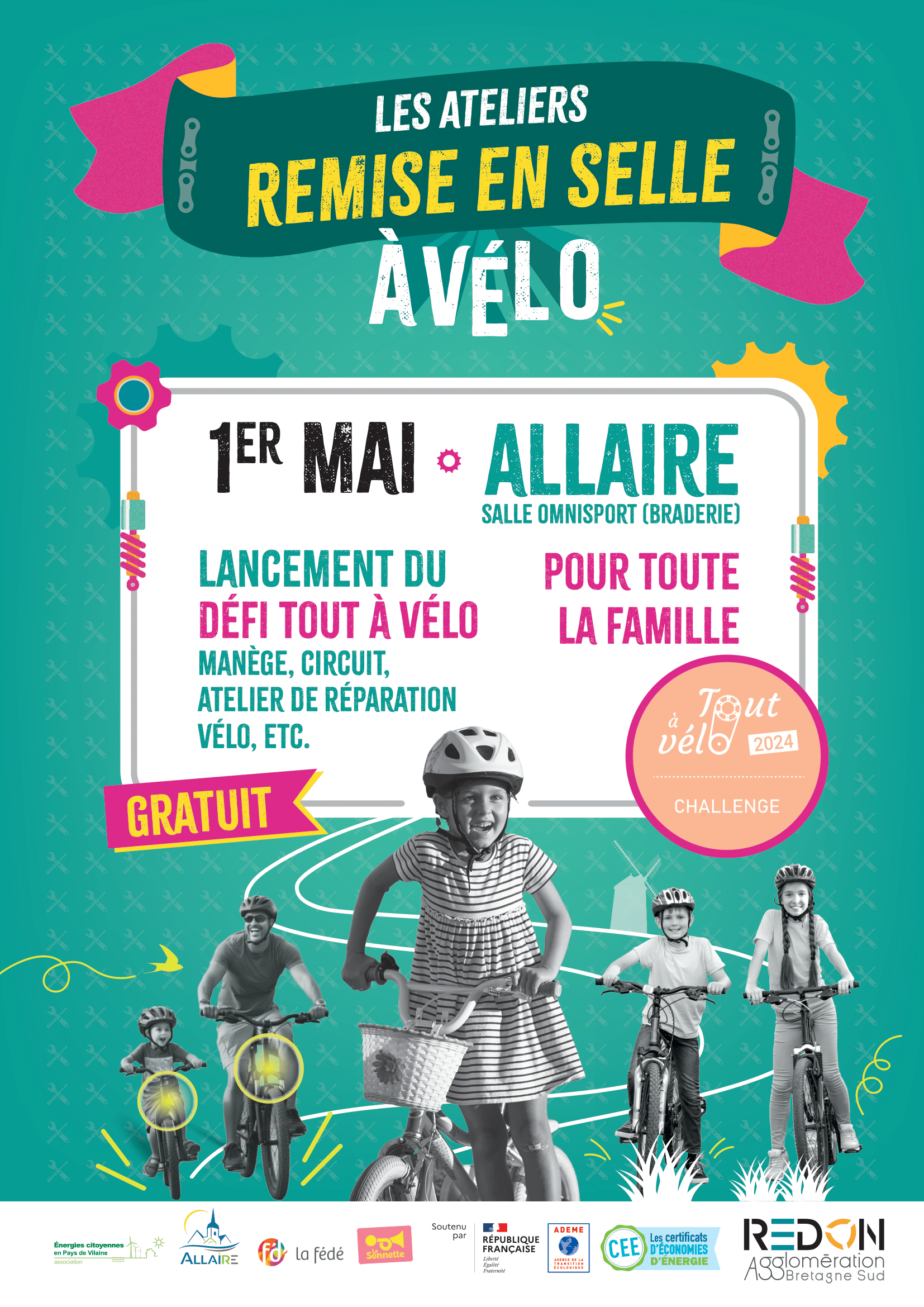 Lancement Défi Tout à Vélo