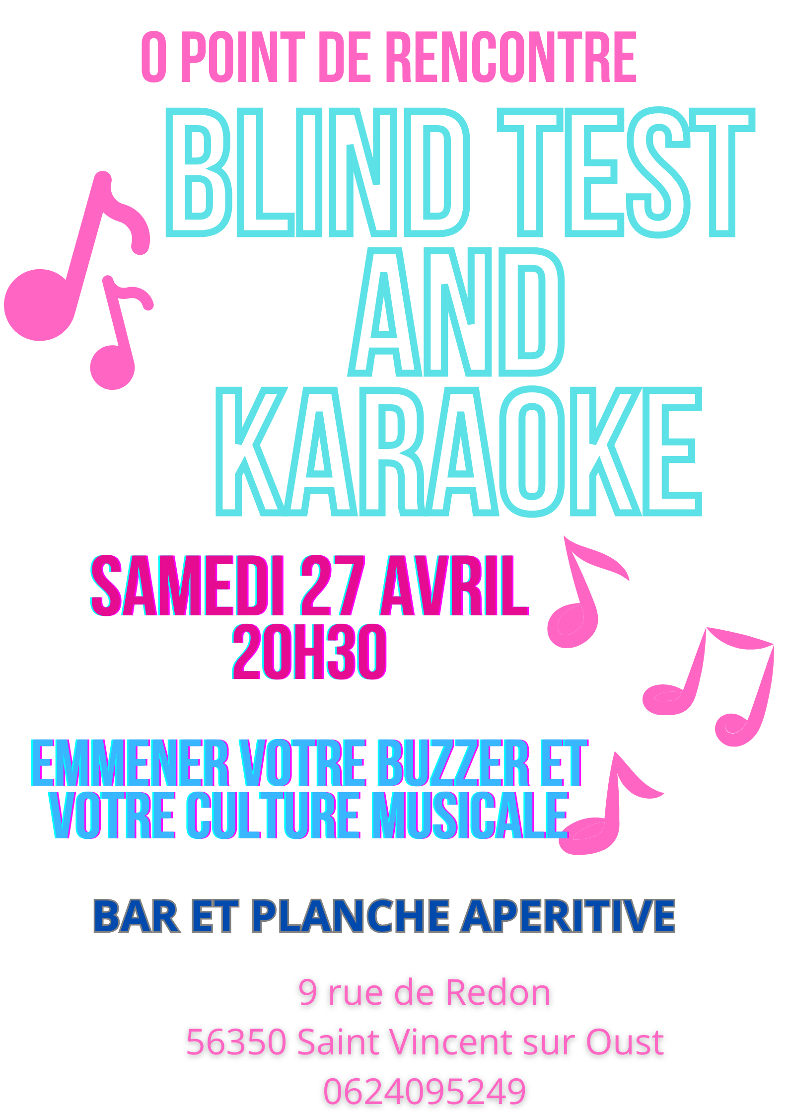 Soirée Blind Test and Karaoke