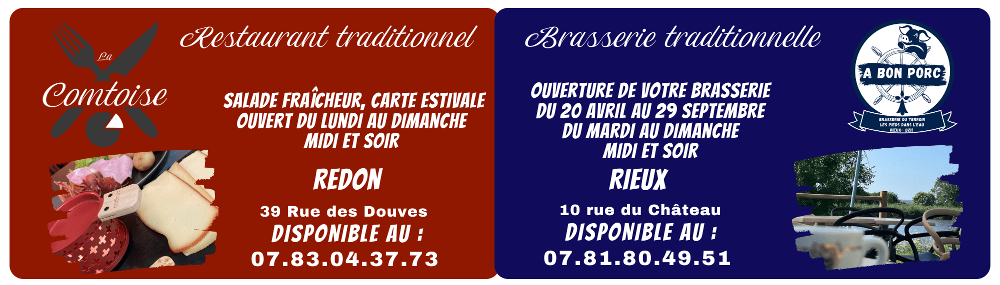 La comtoise - Brasserie A bon porc