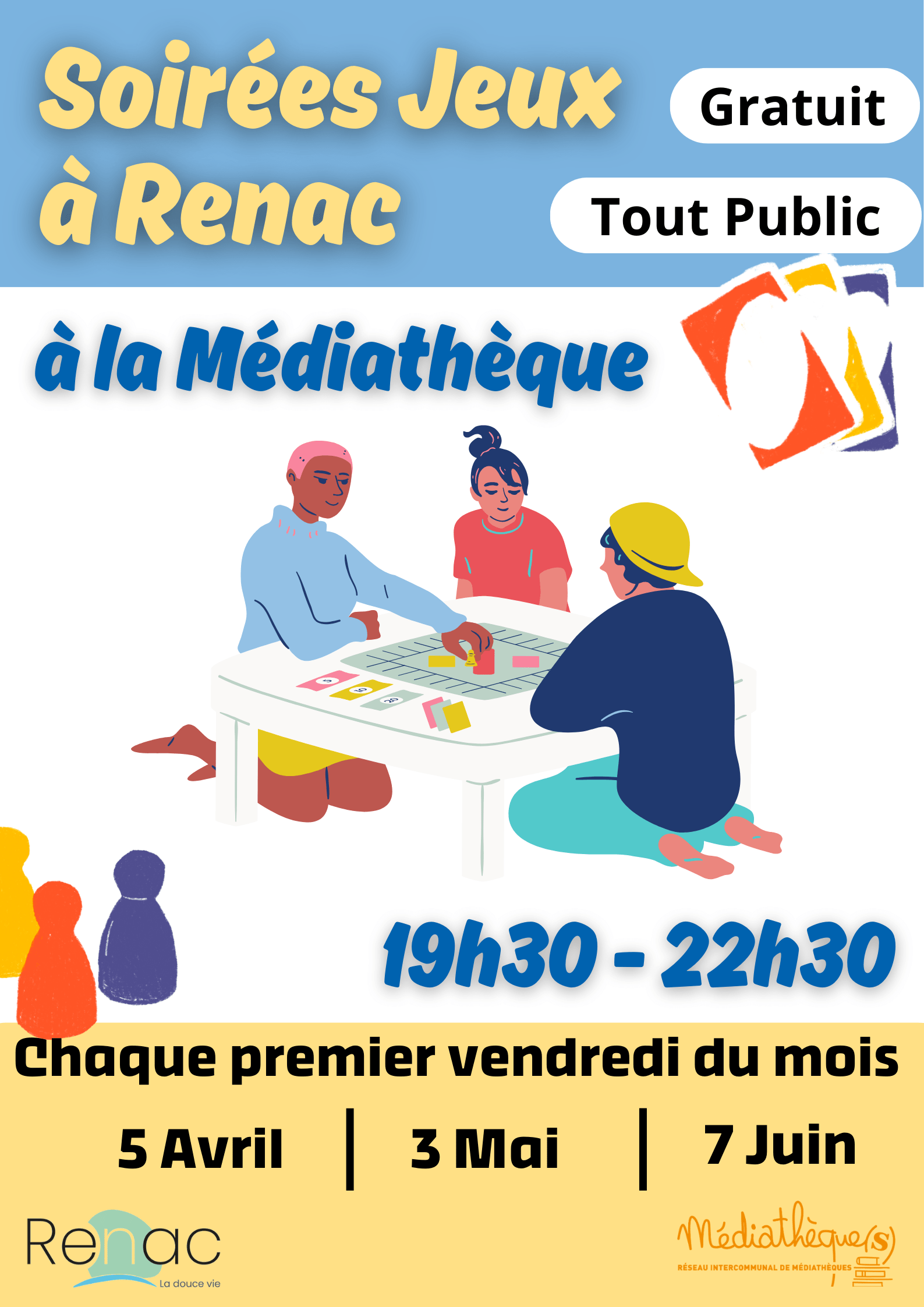 Soirée jeux de société