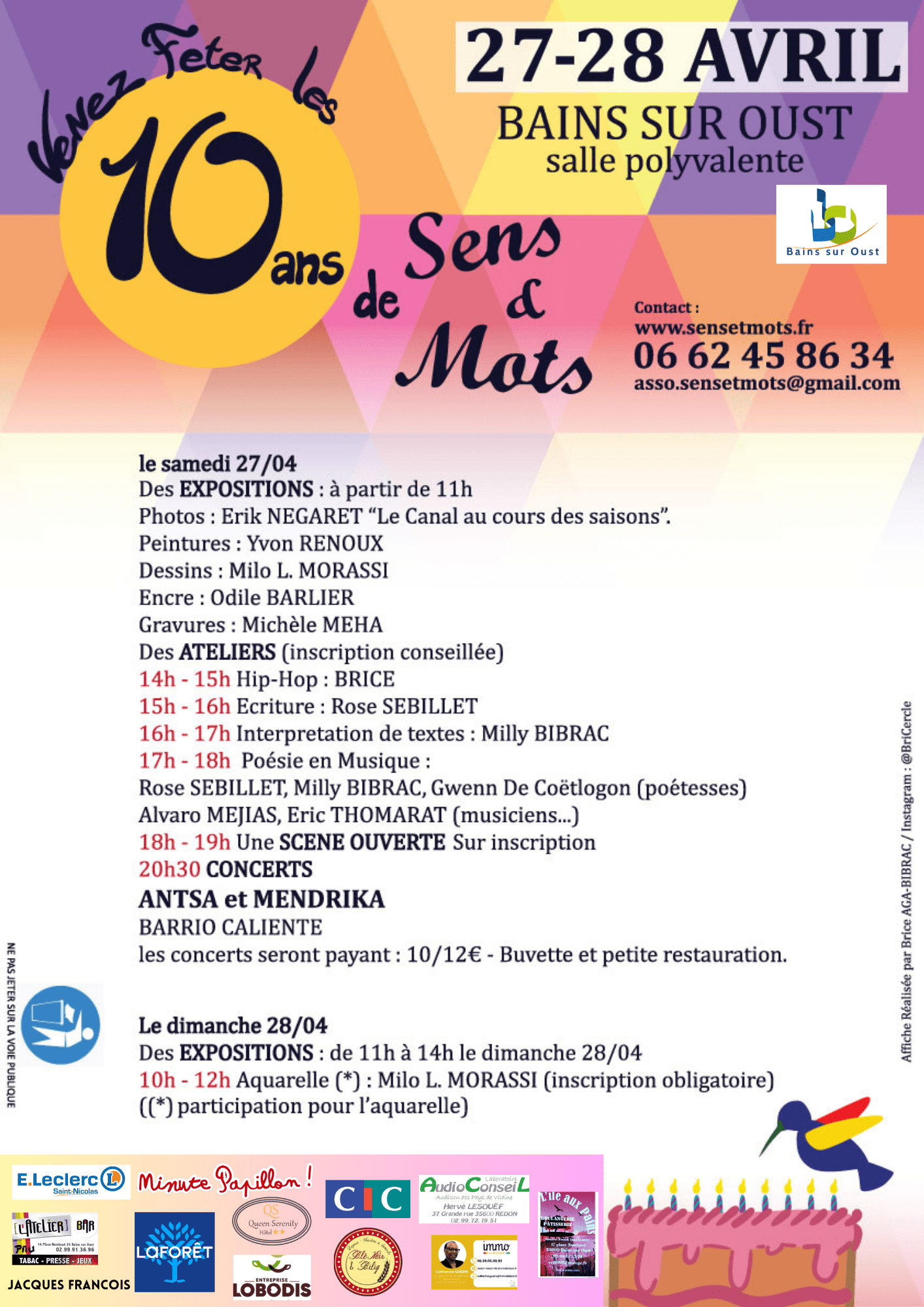 ANNIVERSAIRE : 10 ans de SENS et MOTS