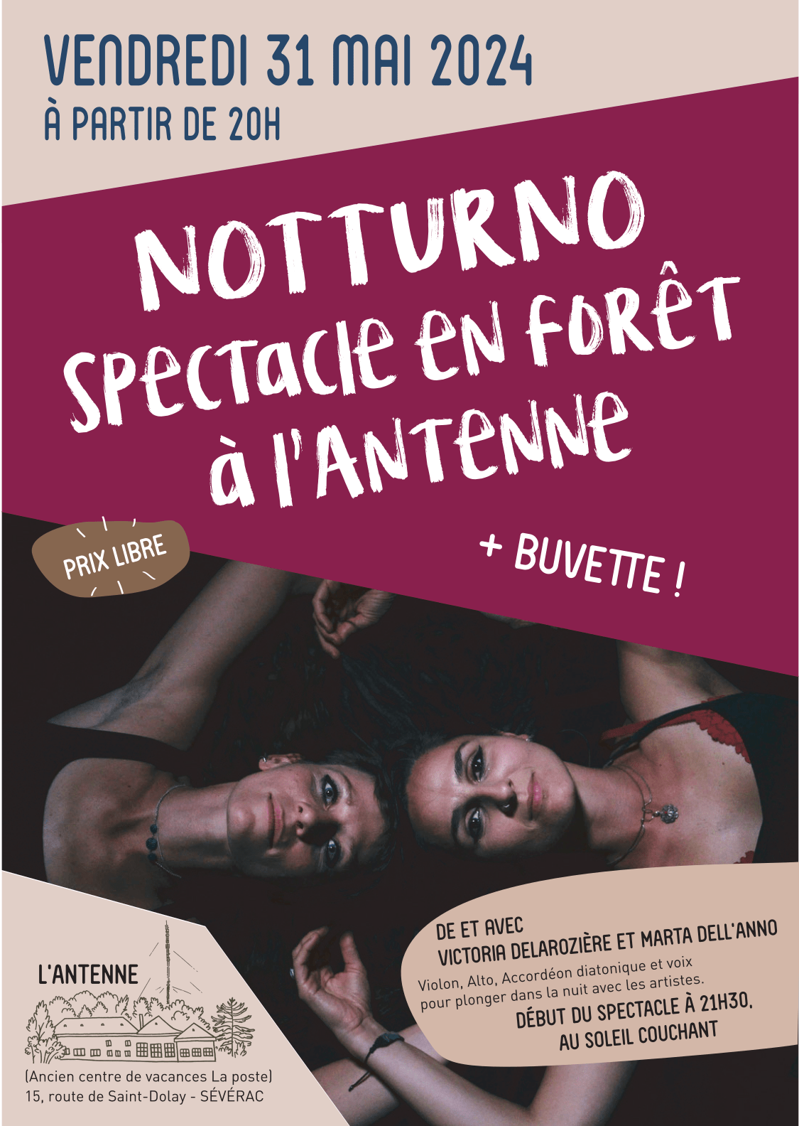Notturno - Spectacle en forêt