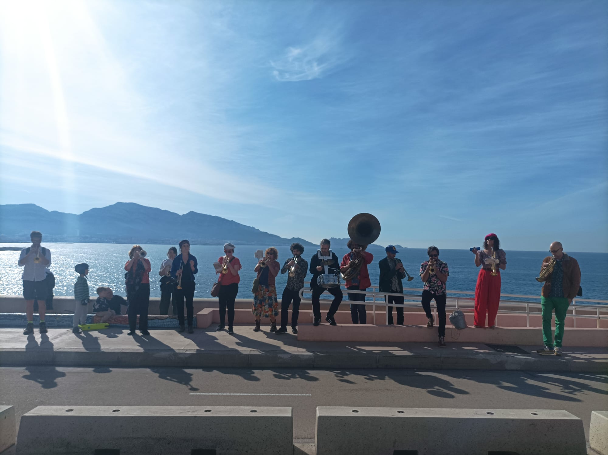Improbubble Bang, orchestre cuivré et timbré