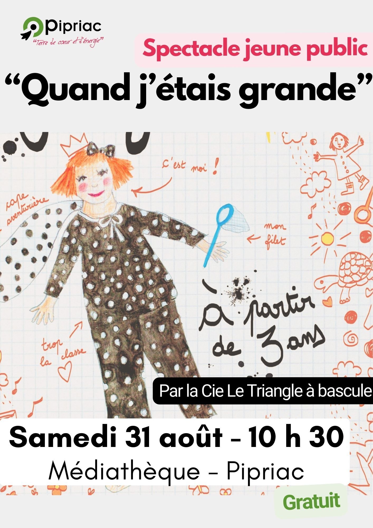 Spectacle jeune public dès 3 ans