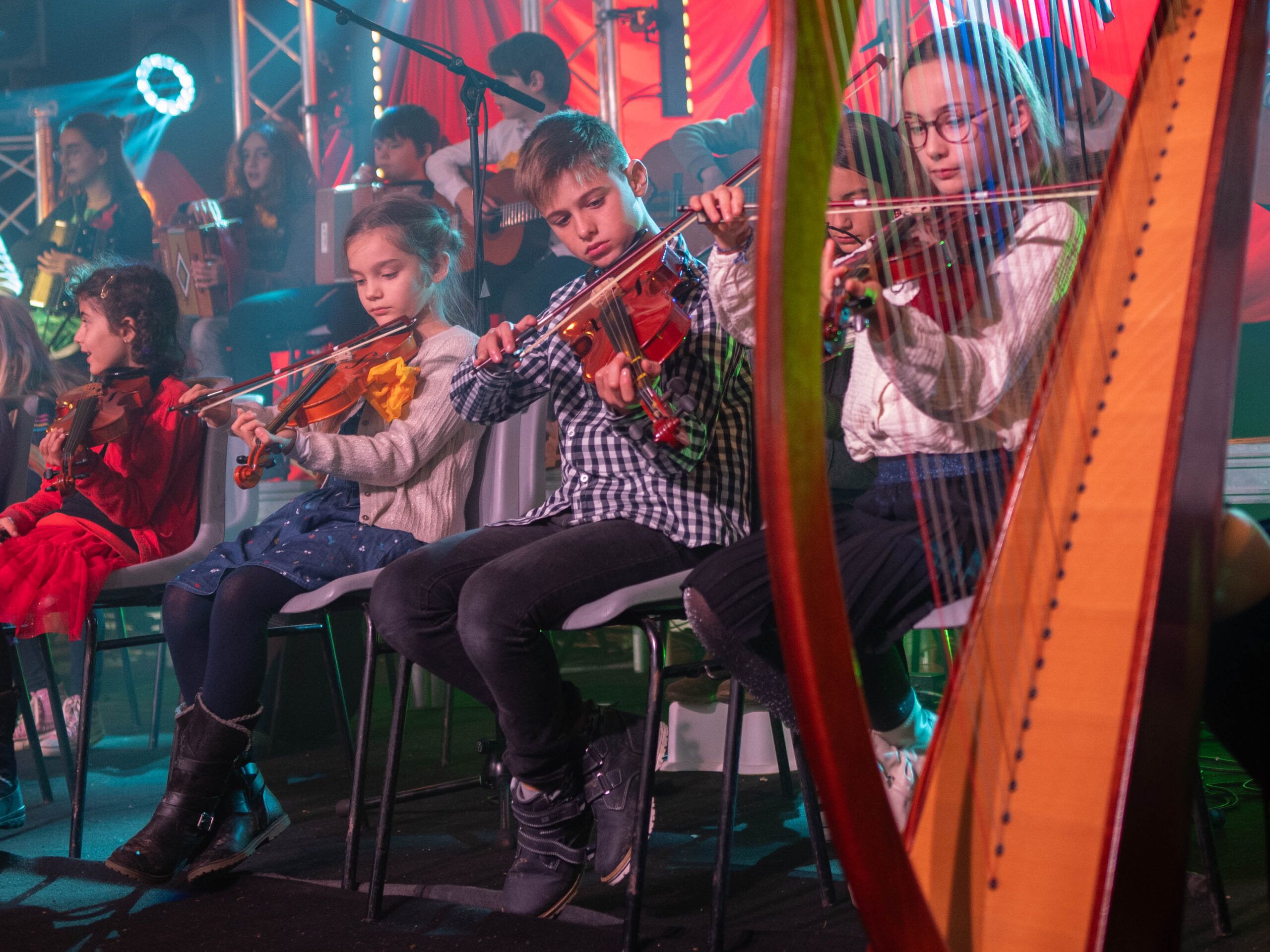 Spectacle musical Jeunes pousses (Bogue)