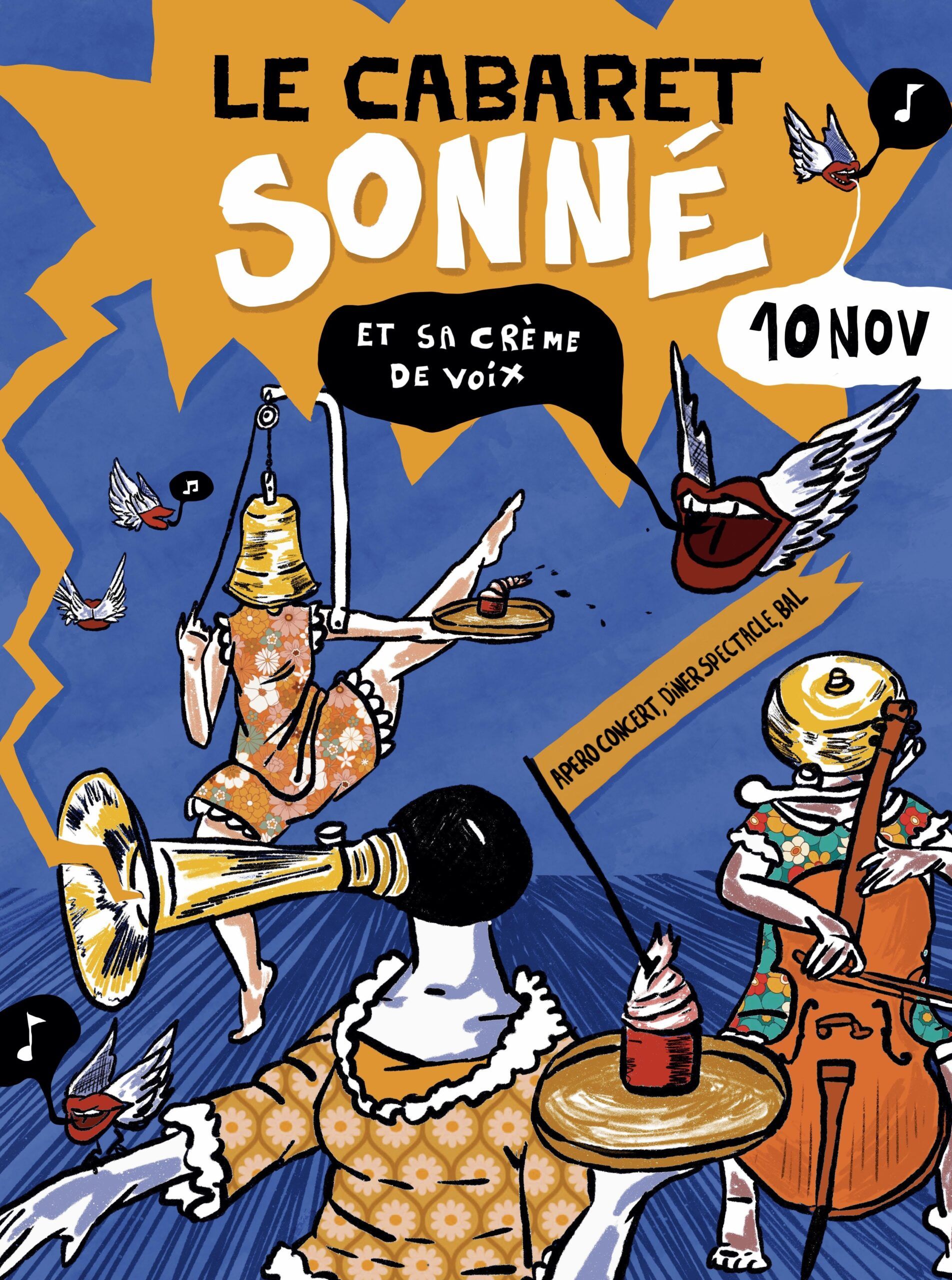Le Cabaret Sonné et sa crème de voix