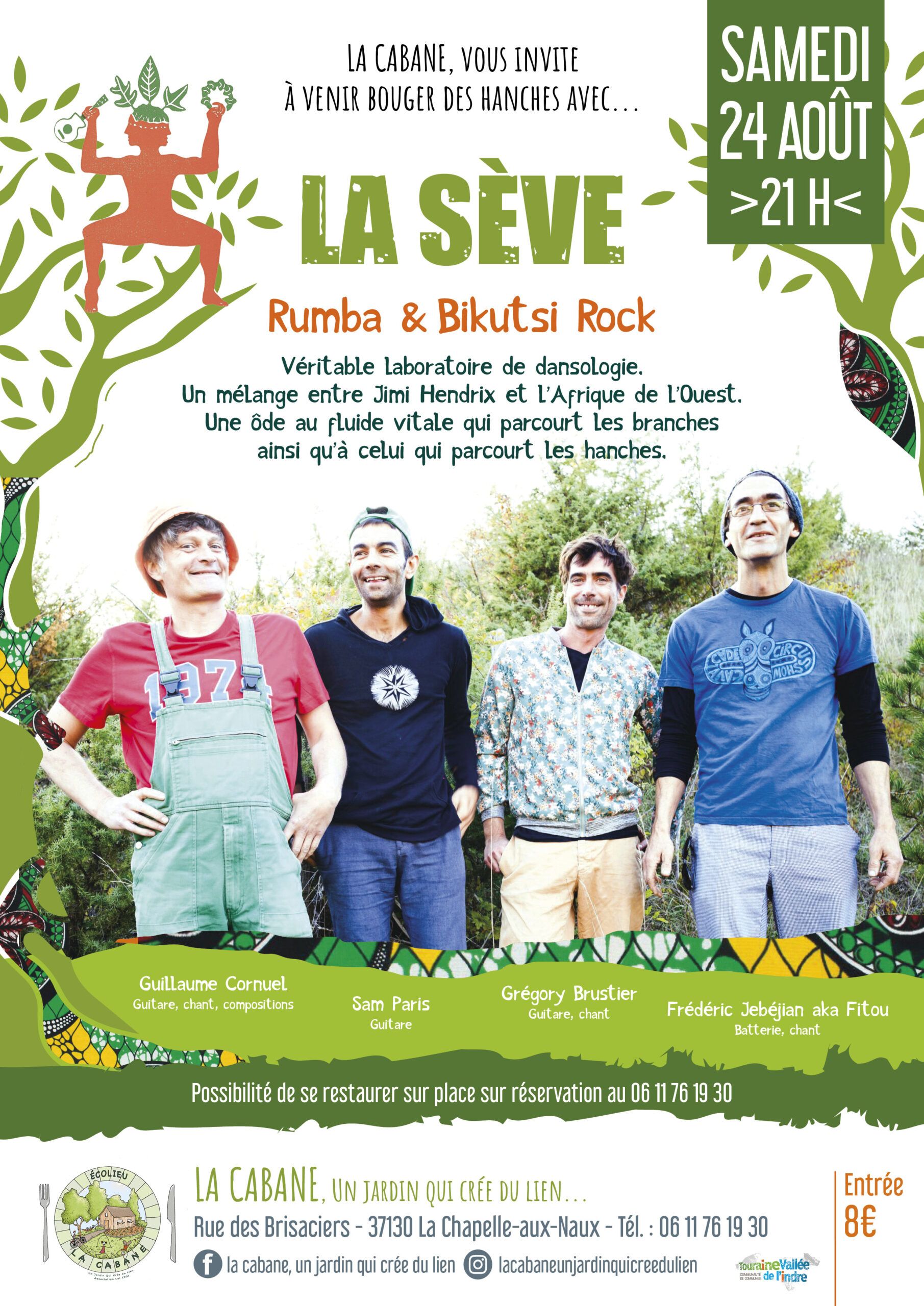 La sève - concert de musique dansante