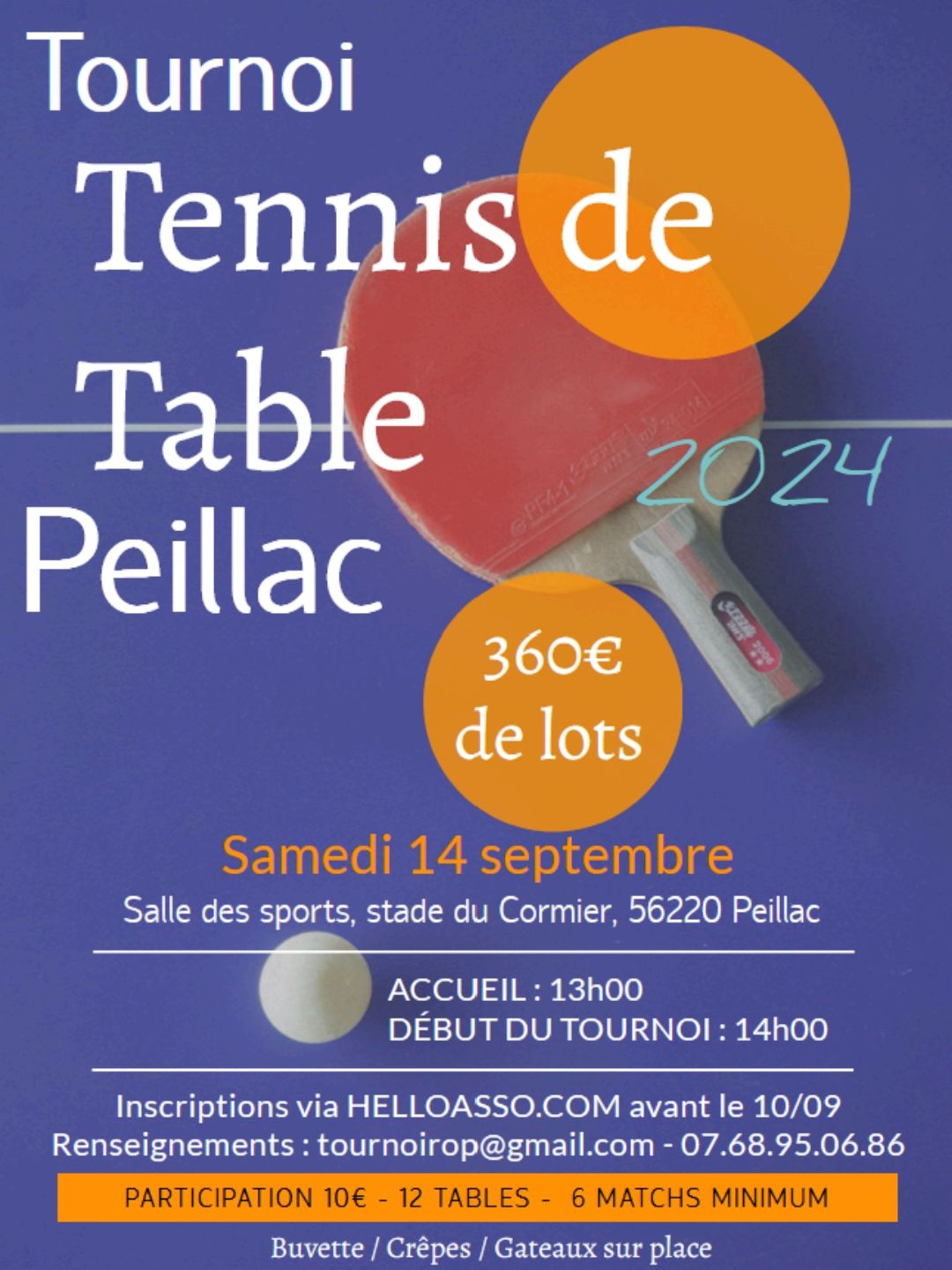 Tournoi de Tennis de Table