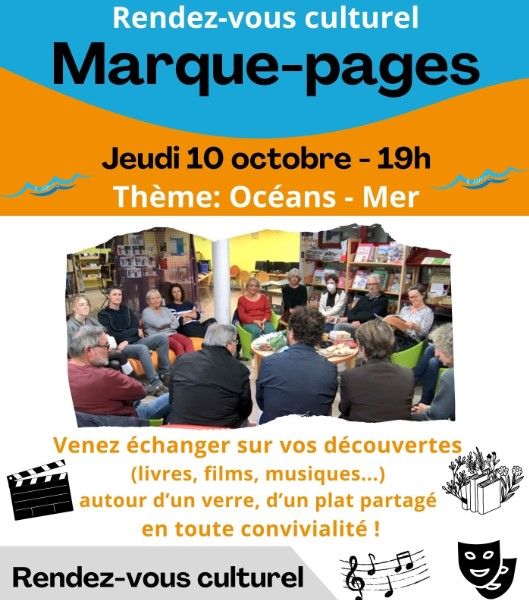 Rendez-vous culturel: Marque-pages