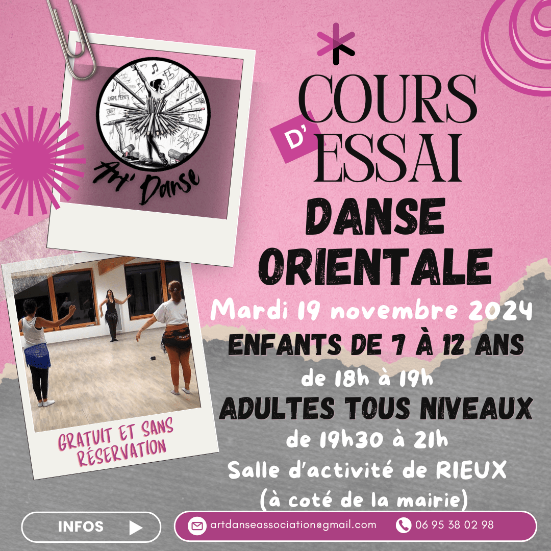 Initiation à la danse orientale adultes