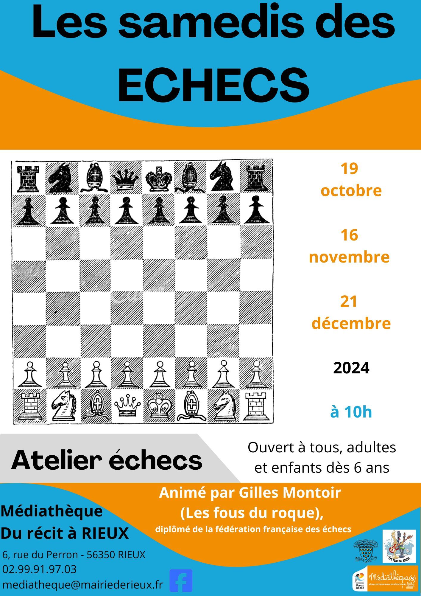 Les samedis des échecs !