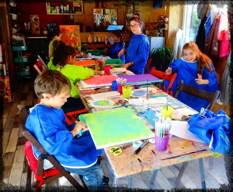 Atelier d'expression créative enfant et pré-ado les mercredis