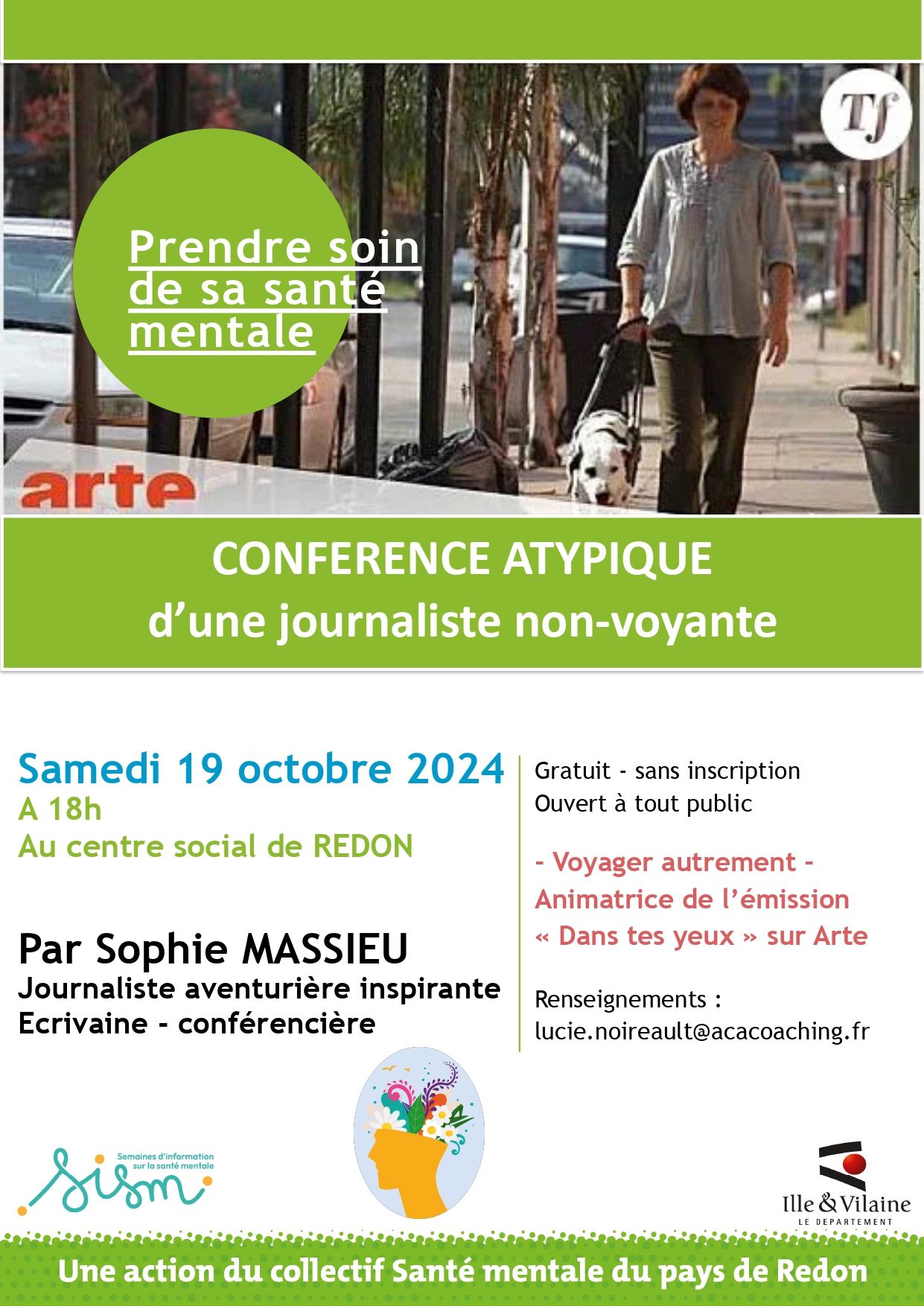 Témoignage d'une journaliste non-voyante